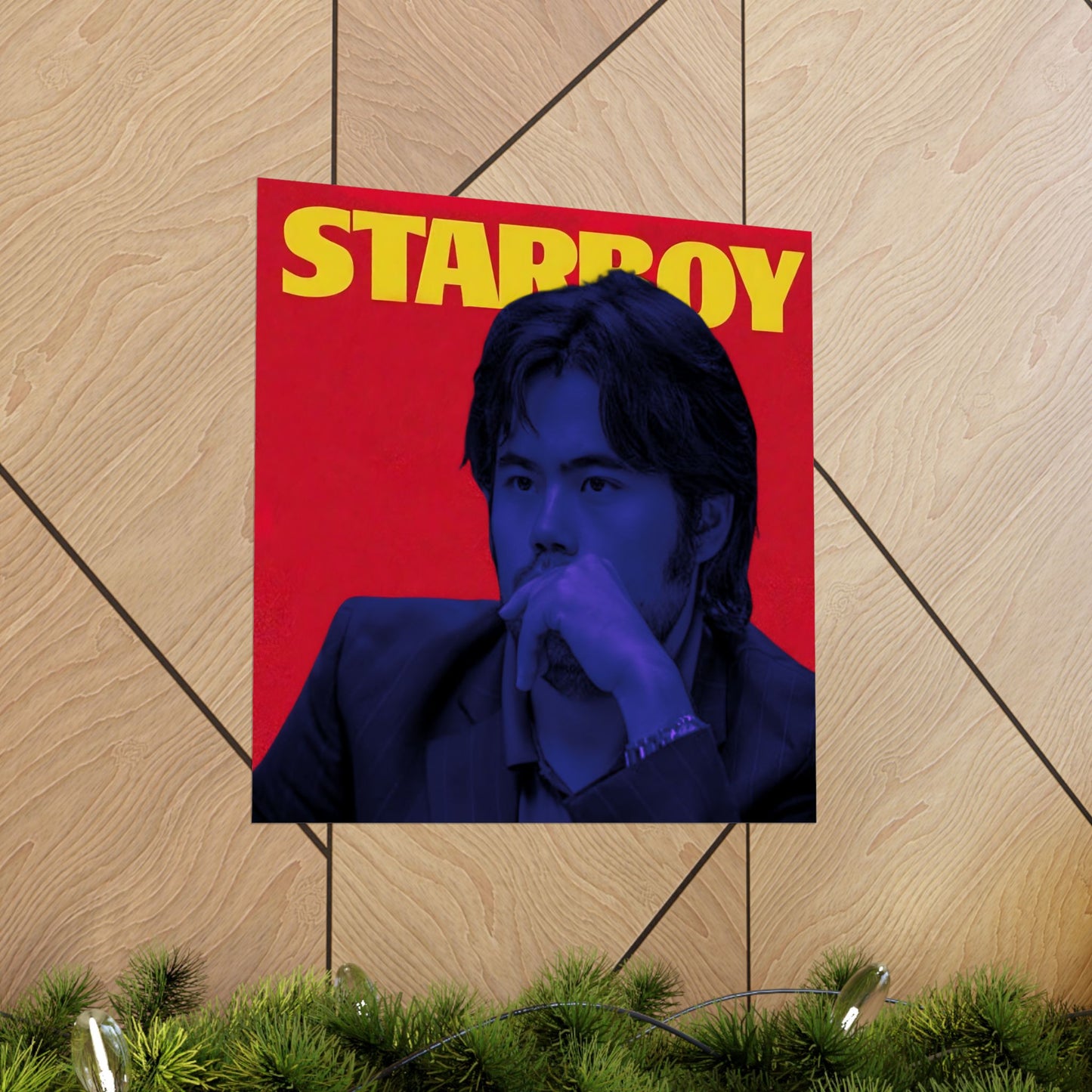 Hikaru Nakamura Chess Poster, Starboy Edition