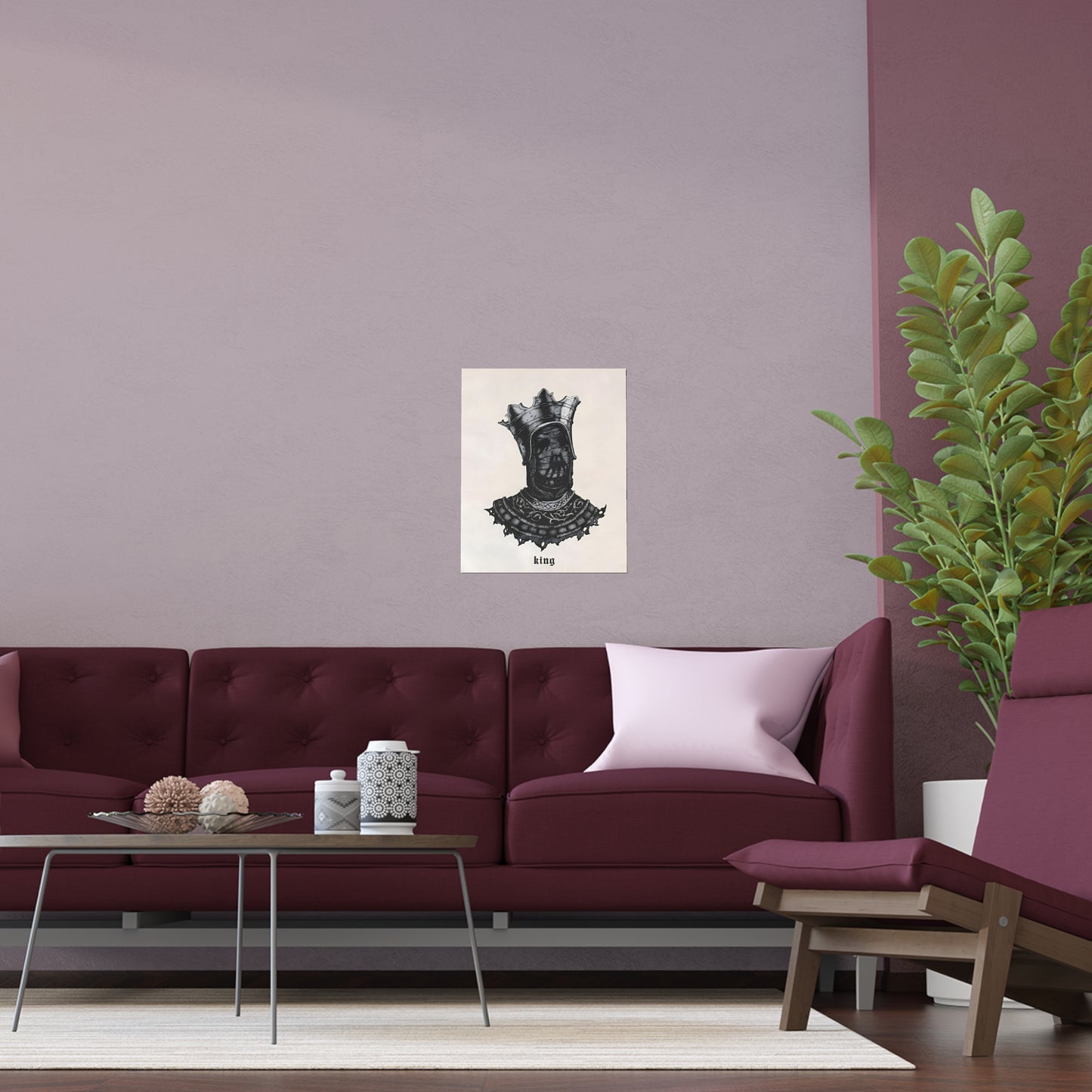 Aesthetic King, Chess Poster