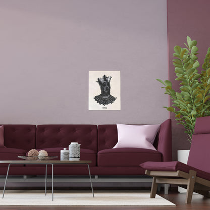 Aesthetic King, Chess Poster