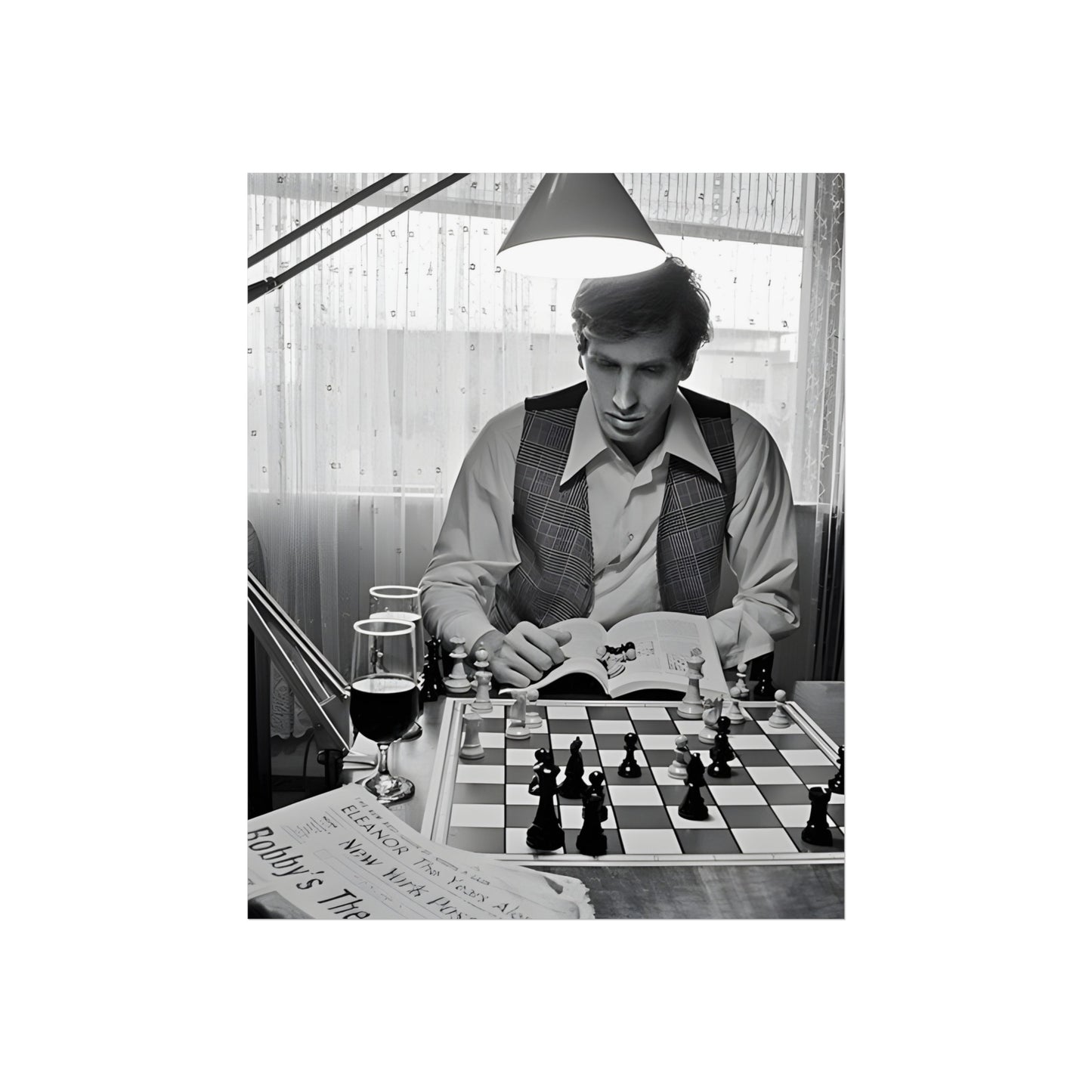 Bobby Fischer, Grandmaster Poster