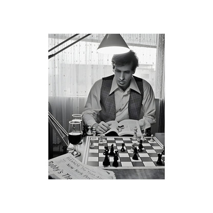 Bobby Fischer, Grandmaster Poster