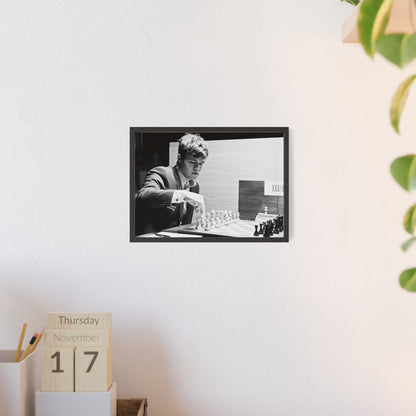 Magnus Carlsen, Framed Landscape Poster