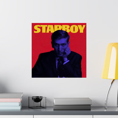 Bobby Fischer Chess Poster, Starboy Edition