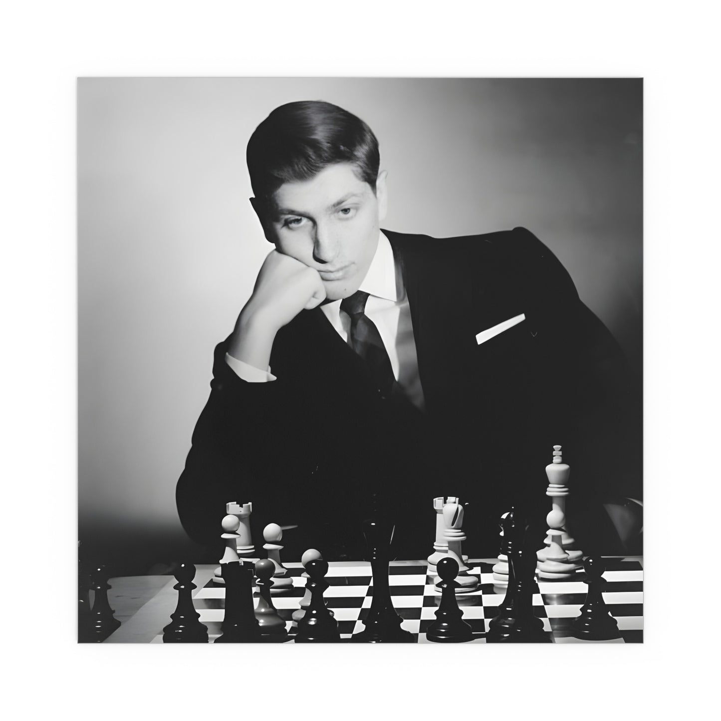 Bobby Fischer, Vintage Poster