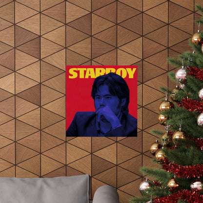 Hikaru Nakamura Chess Poster, Starboy Edition