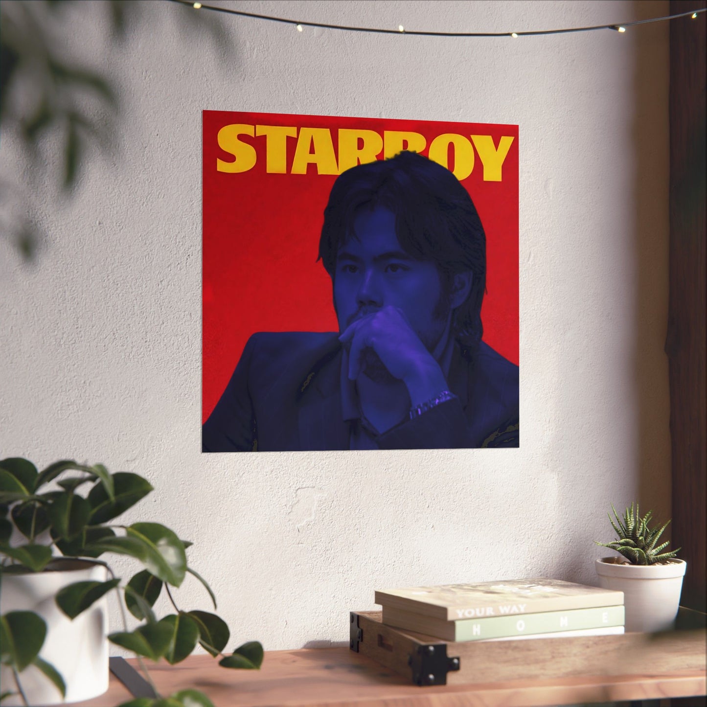 Hikaru Nakamura Chess Poster, Starboy Edition