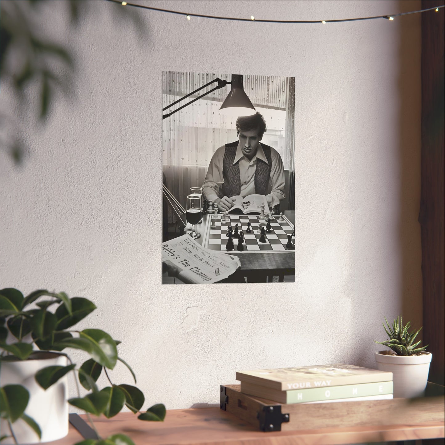 Bobby Fischer, Grandmaster Poster