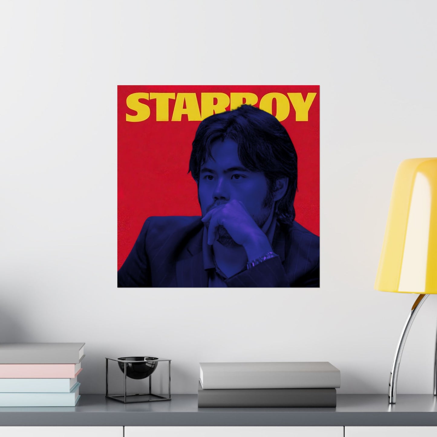 Hikaru Nakamura Chess Poster, Starboy Edition