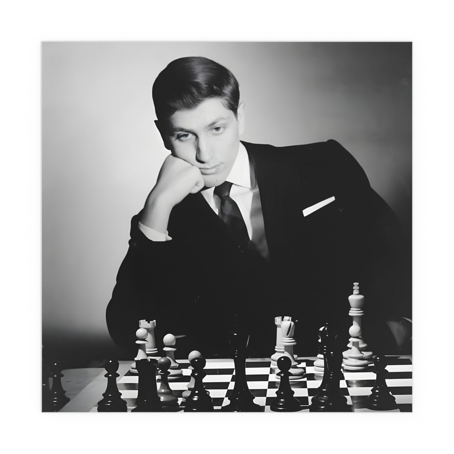 Bobby Fischer, Vintage Poster