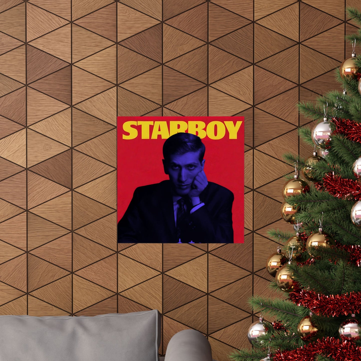 Bobby Fischer Chess Poster, Starboy Edition
