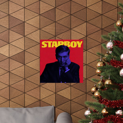 Bobby Fischer Chess Poster, Starboy Edition