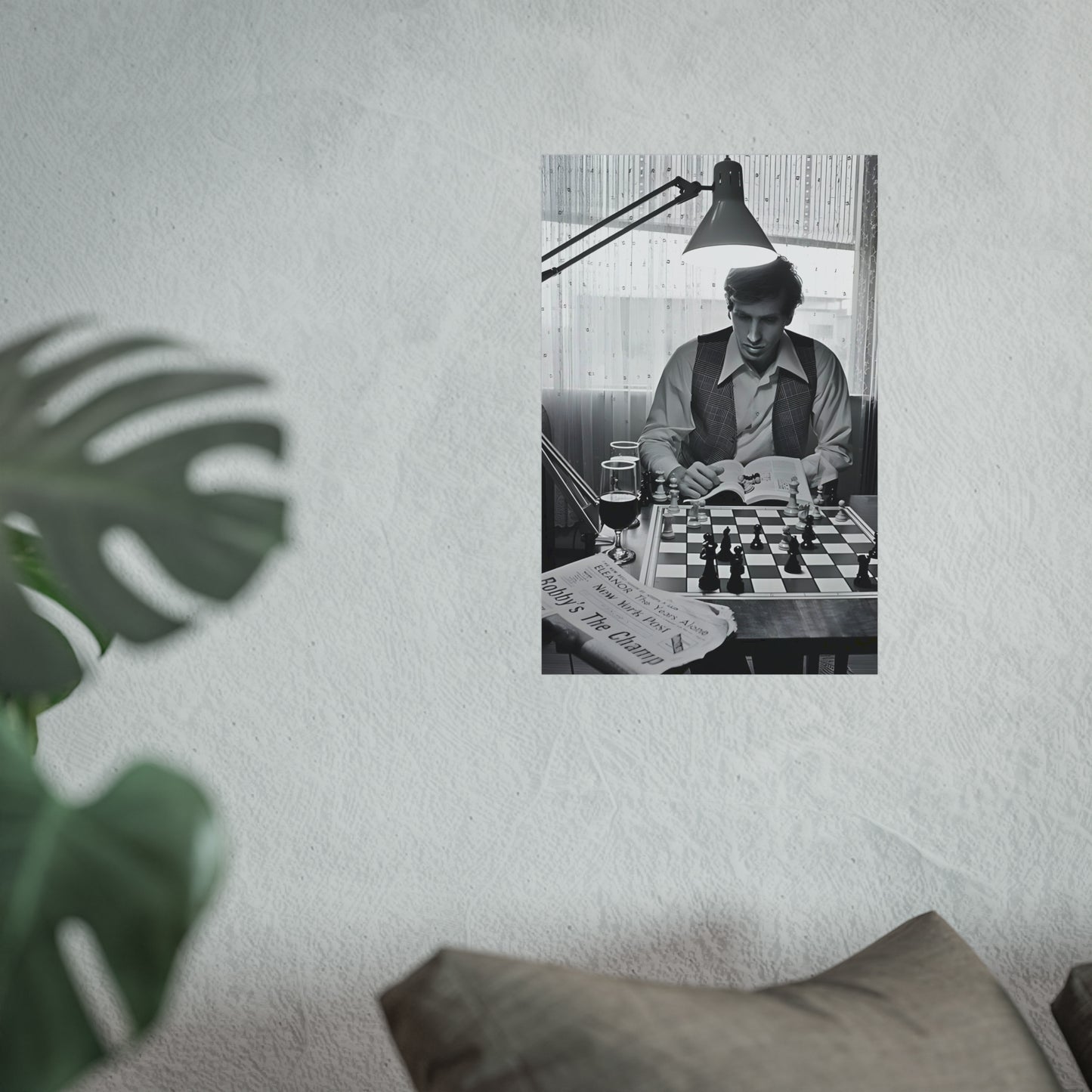 Bobby Fischer, Grandmaster Poster